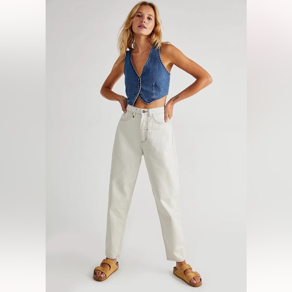 Free People THRILLS Sabina High Rise Jeans | size 2